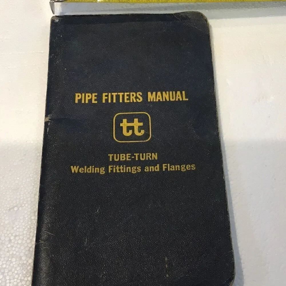 Vintage Tube Turns pipe fitters handbook